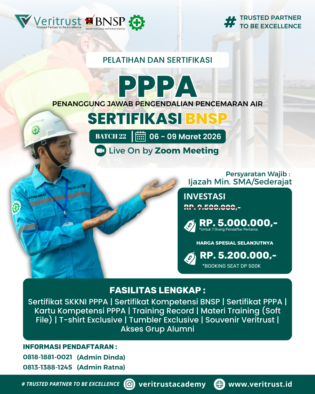 Pelatihan PPPA Termurah Sertifikasi BNSP