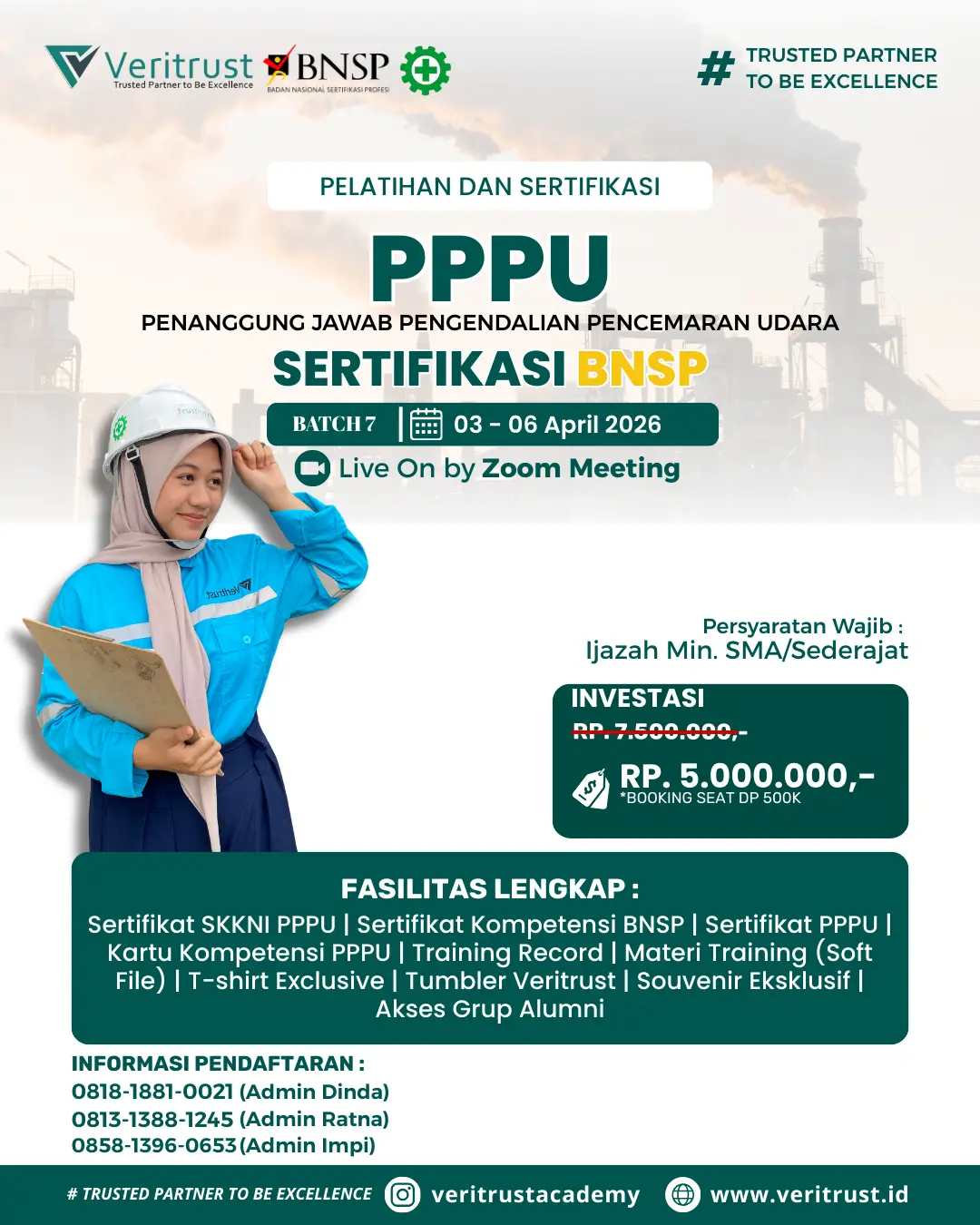 Pelatihan PPPU BNSP Termurah