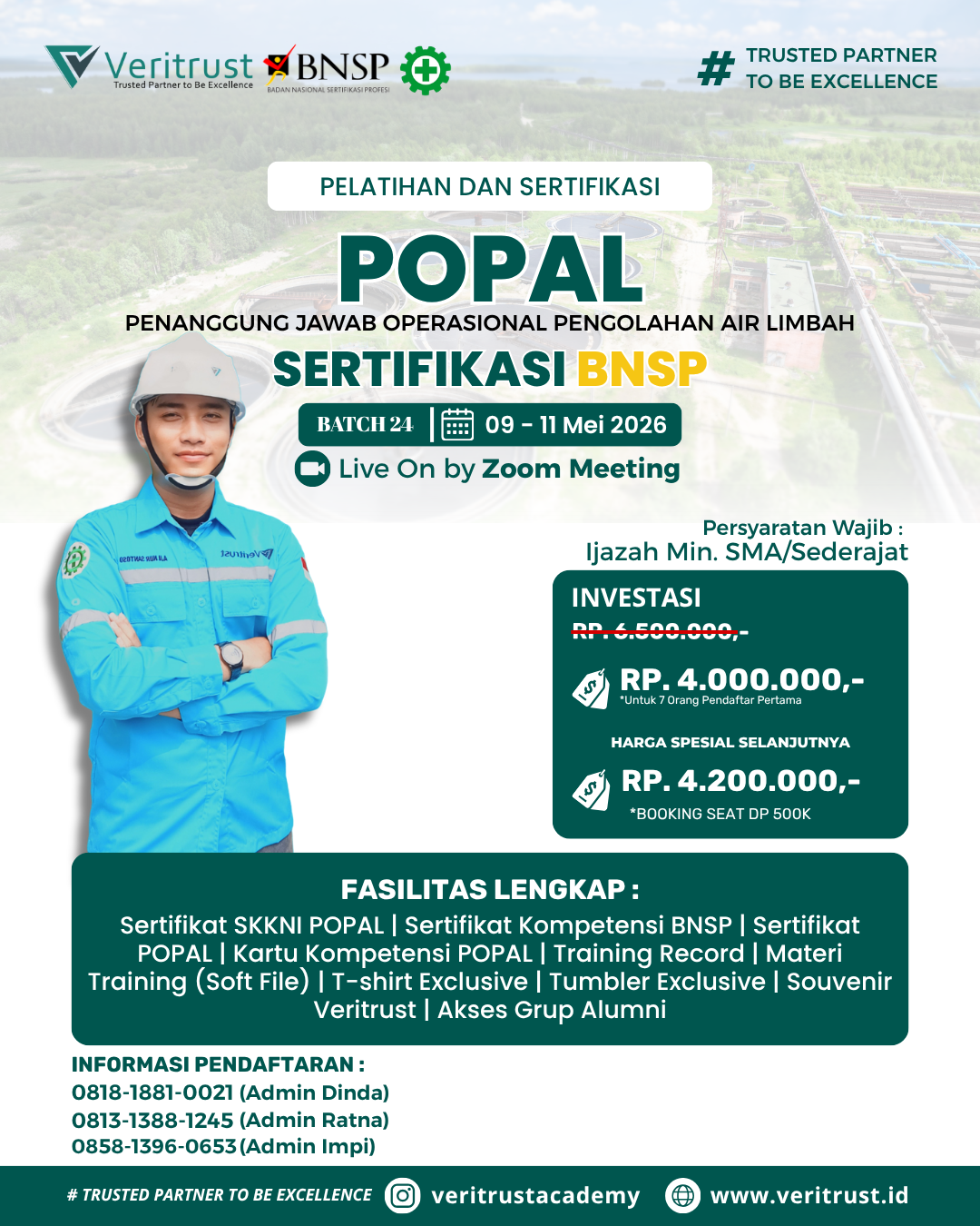 Sertifikasi POPAL BNSP