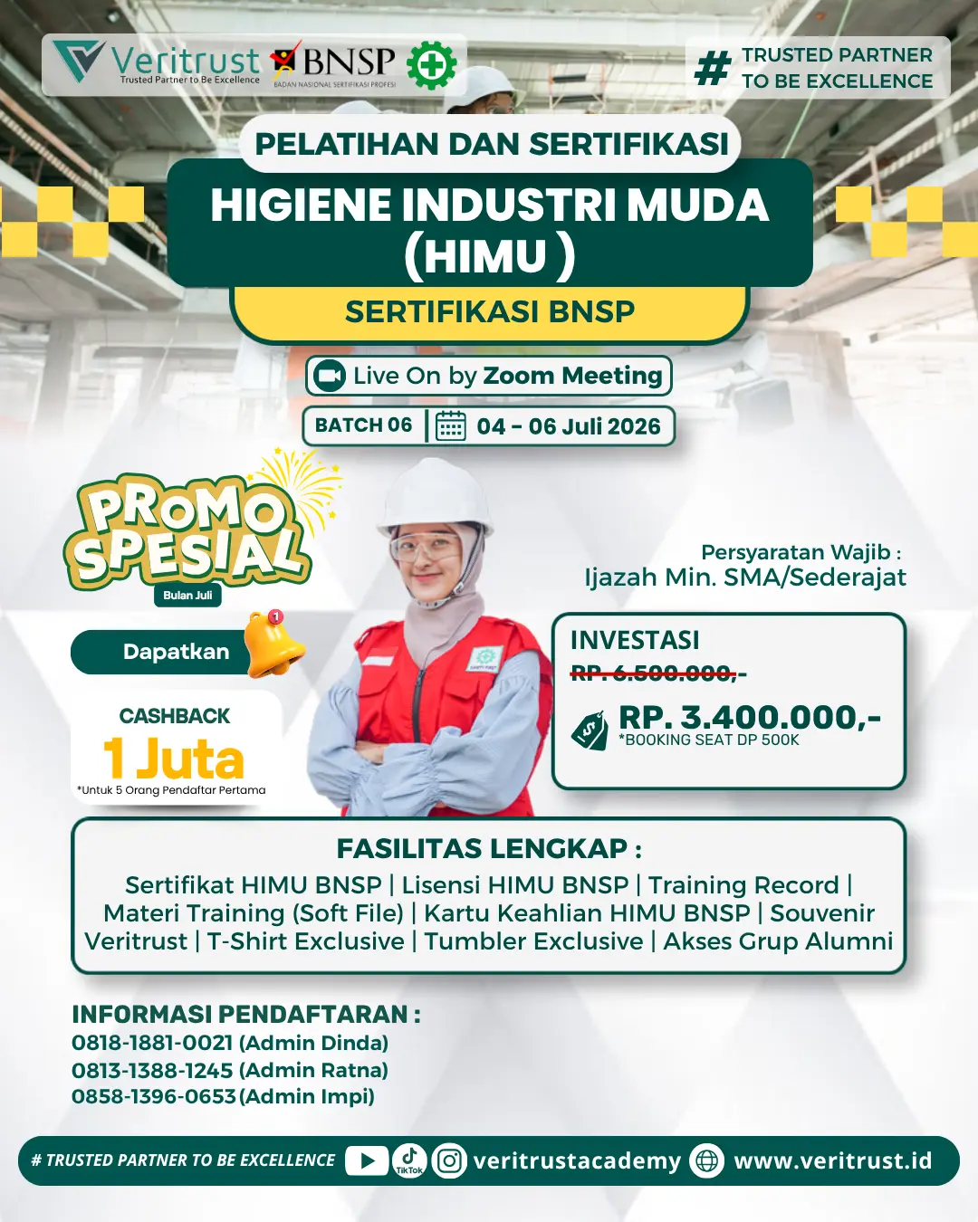 Pelatihan HIMU BNSP