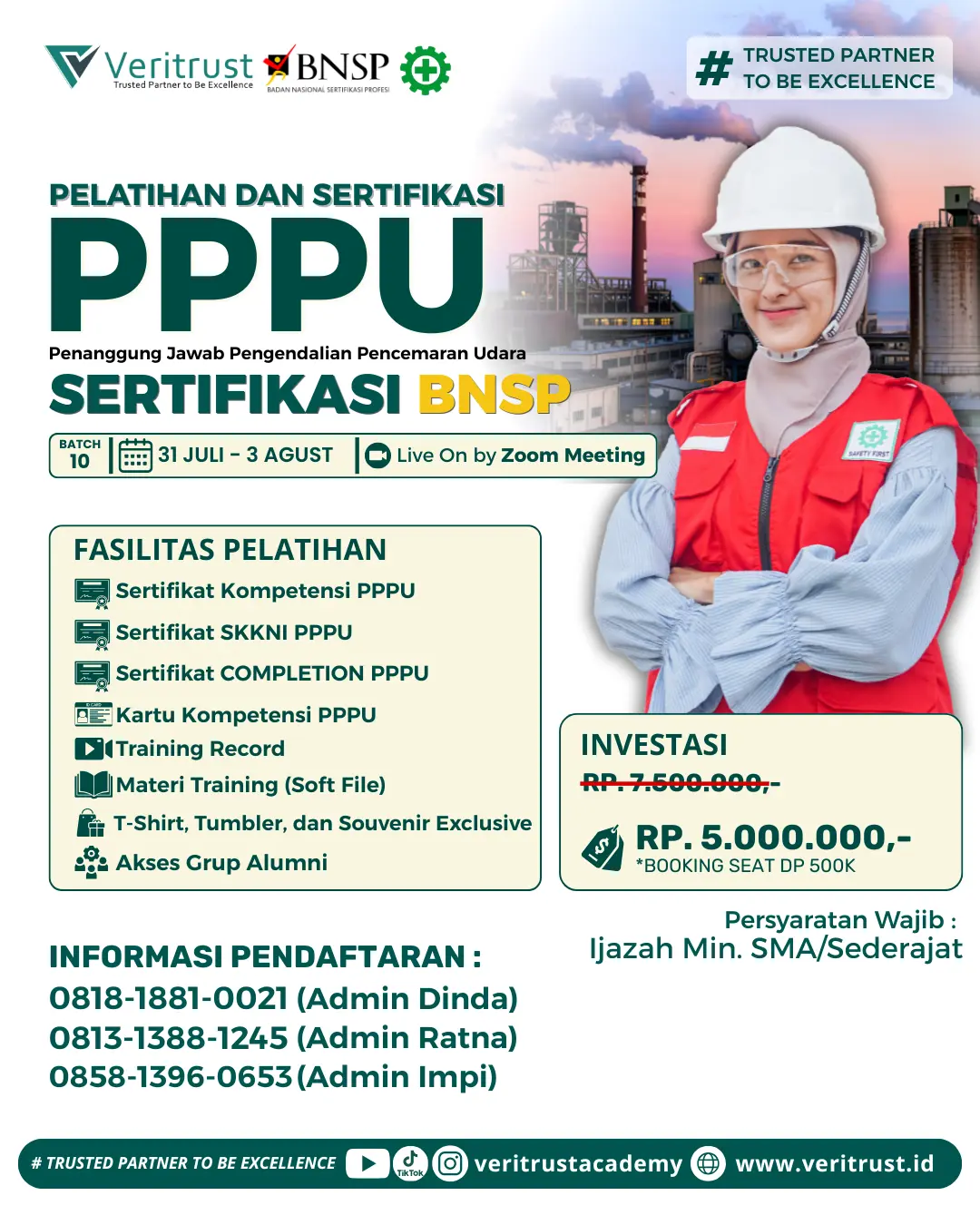 Pelatihan PPPU BNSP