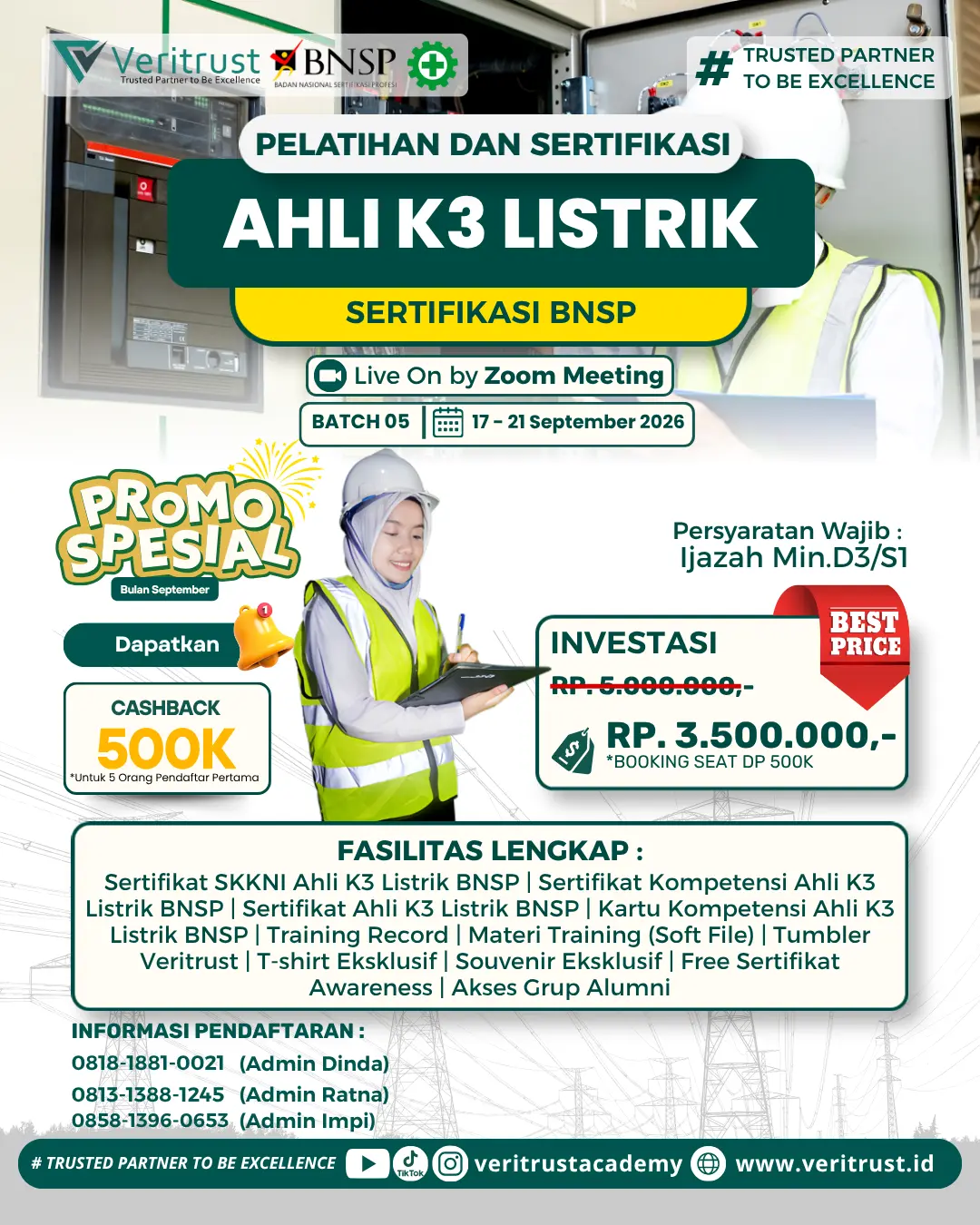 Ahli K3 Listrik 2026