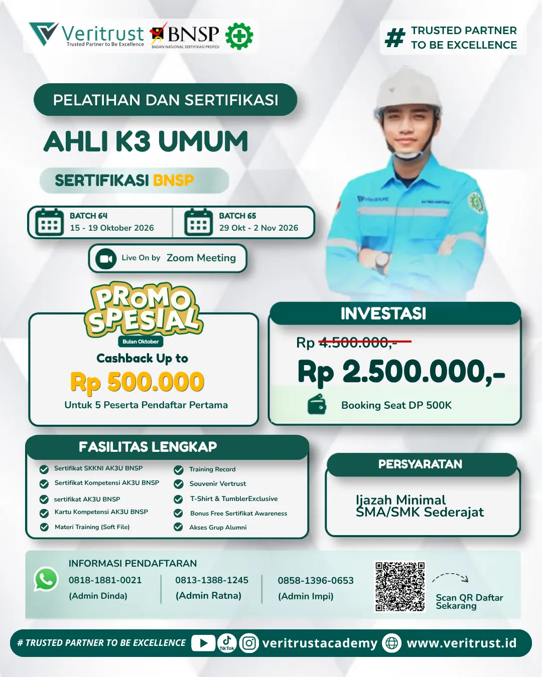 Ahli K3 Umum BNSP