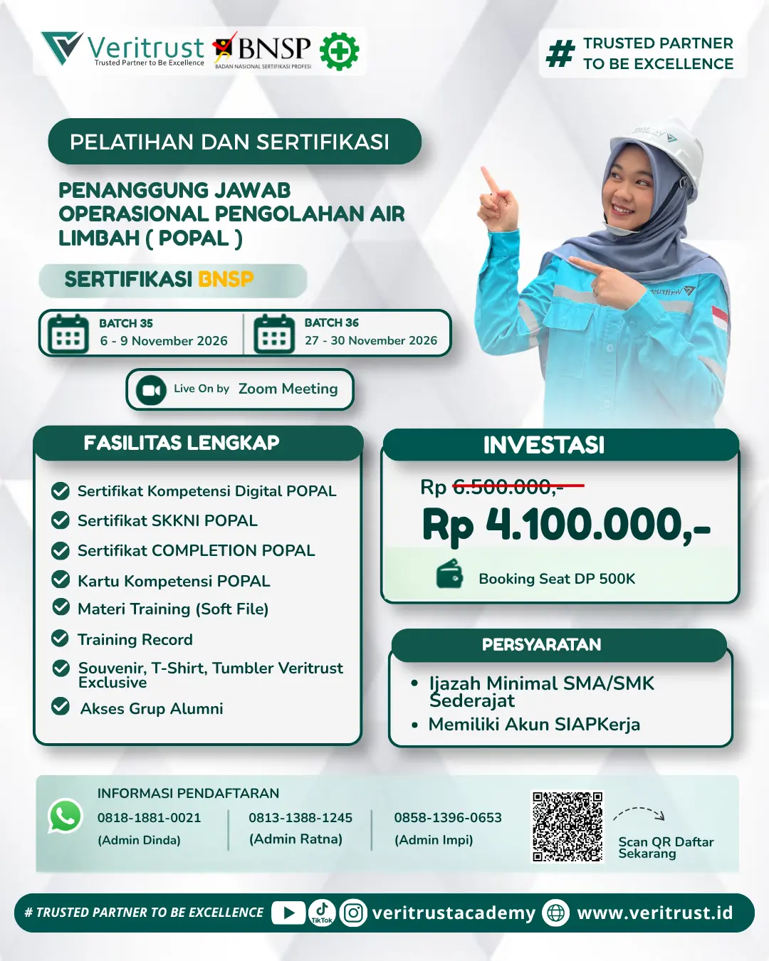 Sertifikasi POPAL BNSP